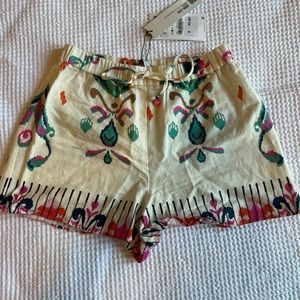 Zara Patterned Shorts